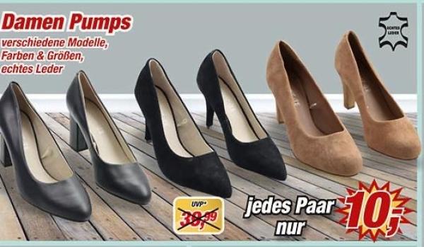 Echtleder Pumps